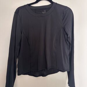 lululemon athletica Charcoal Long Sleeve Tee